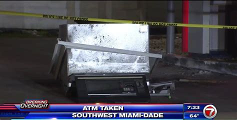 Police investigating bank after 2 attempts to steal ATM machine in SW Miami-Dade